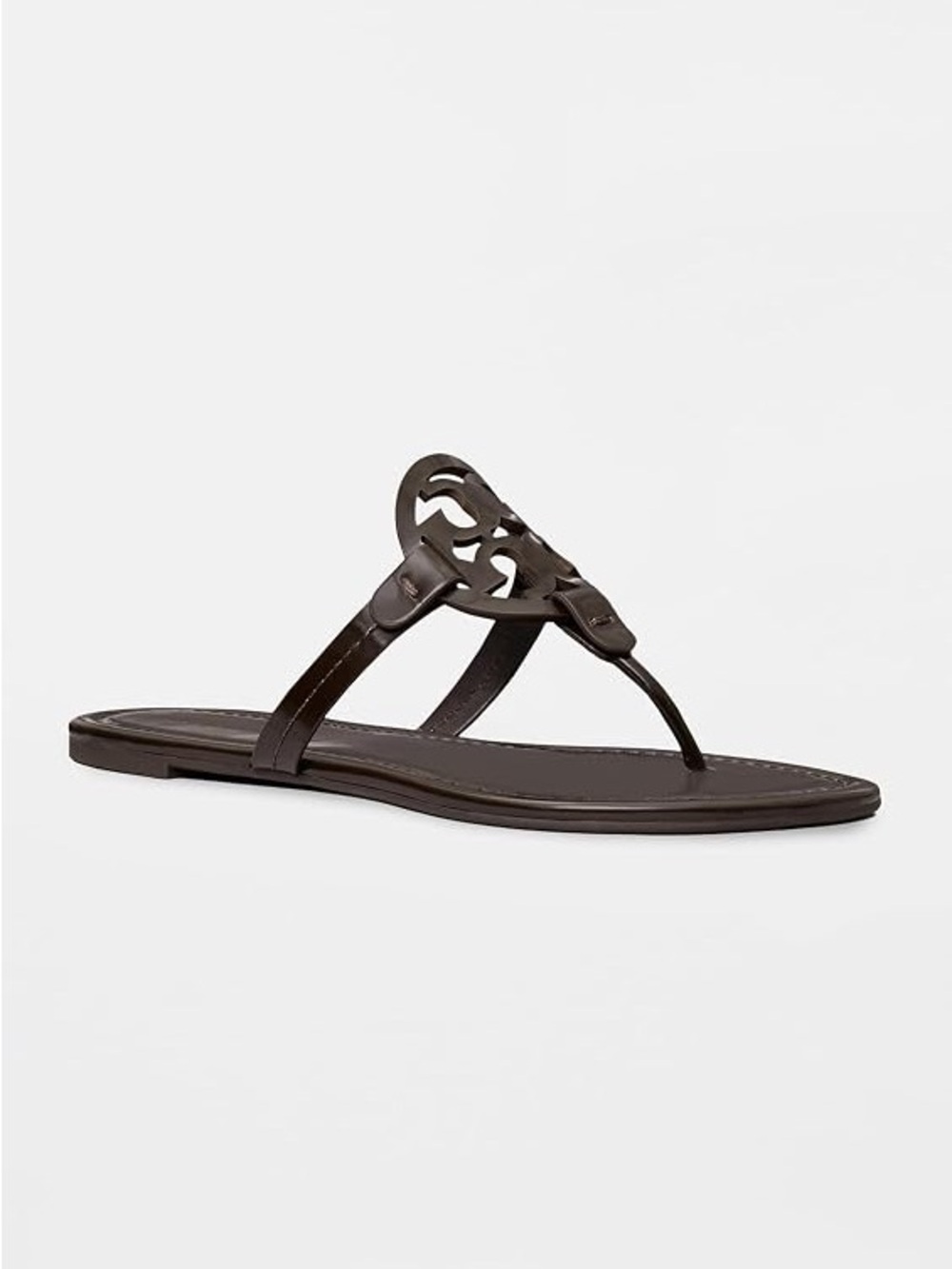 NIB Tory Burch Women's Miller Sandals - Cocoa
